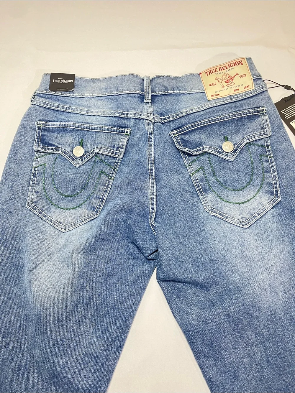 True Religion Ricky Big T Flap Straight Jeans Men’s 31x34 – NWT